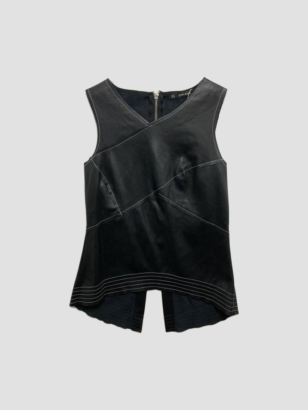 Polera sin mangas ZARA - Talla S (VOP01024719)-0