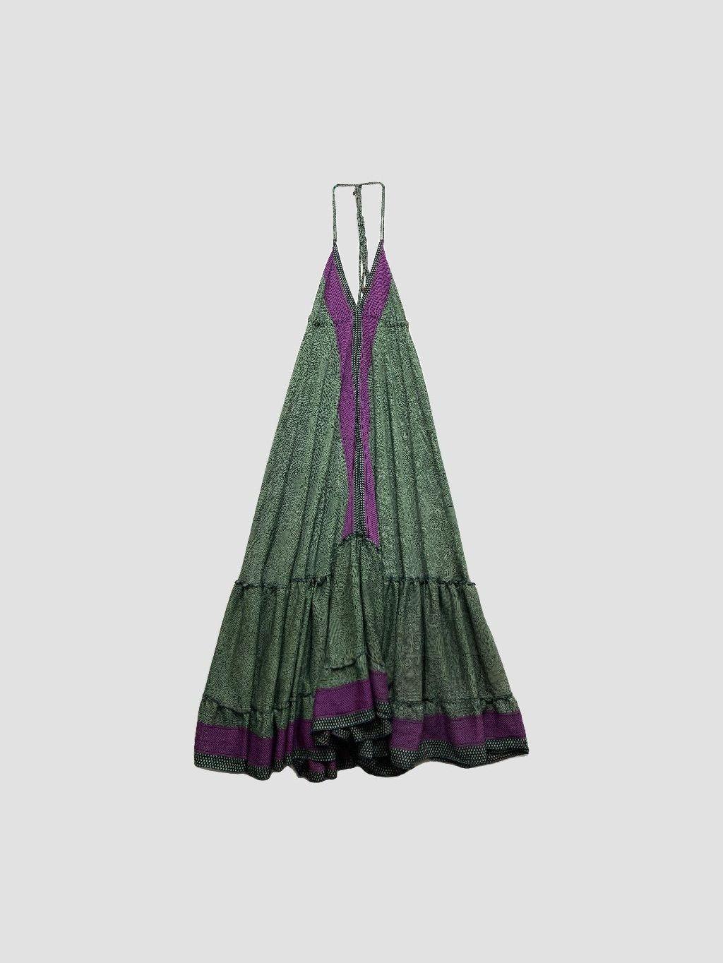 Vestido largo VINTAGE - Talla S (VOP01000194)-0