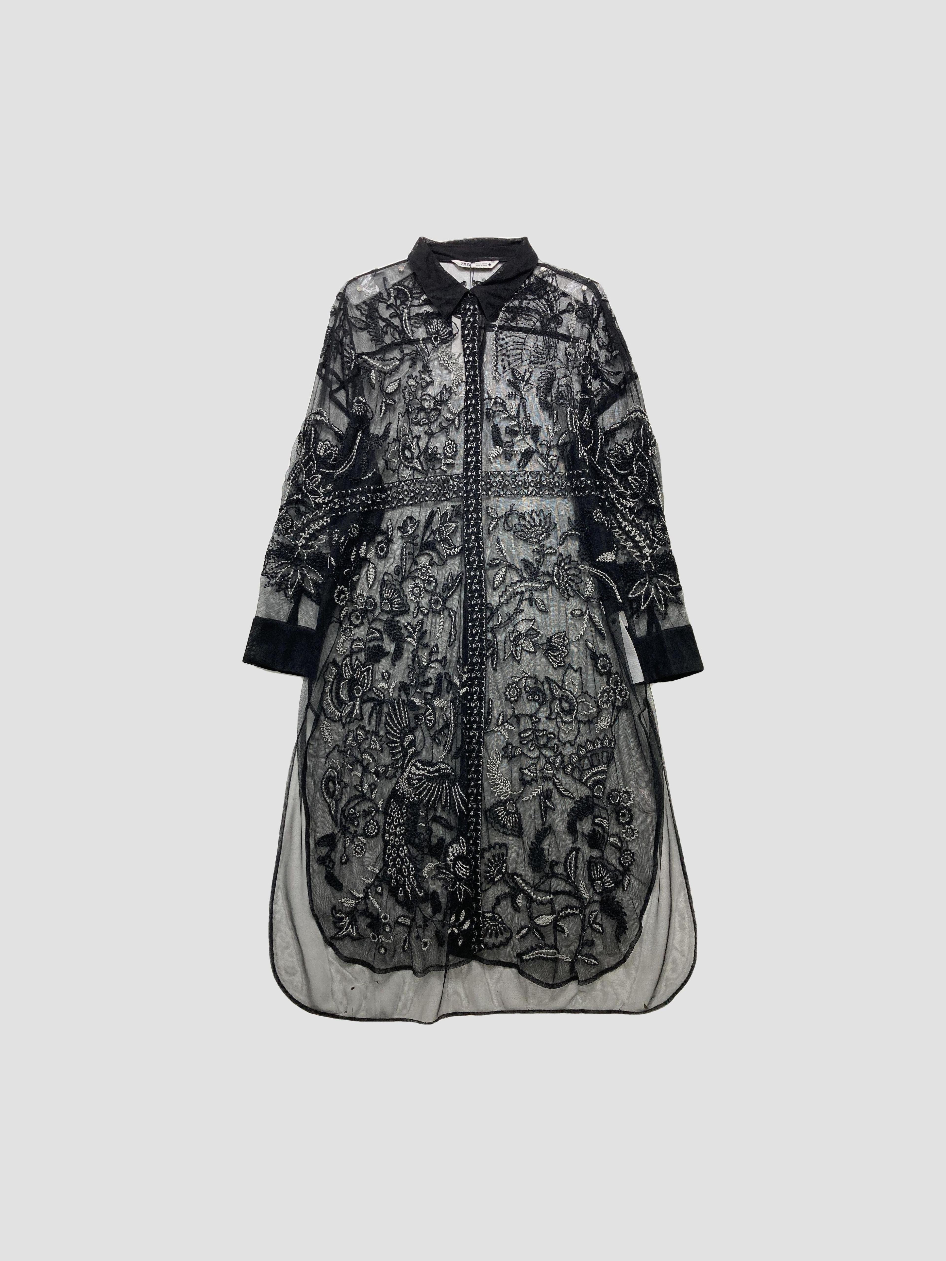 Vestido largo ZARA - Talla XL (VOP00972149)-0