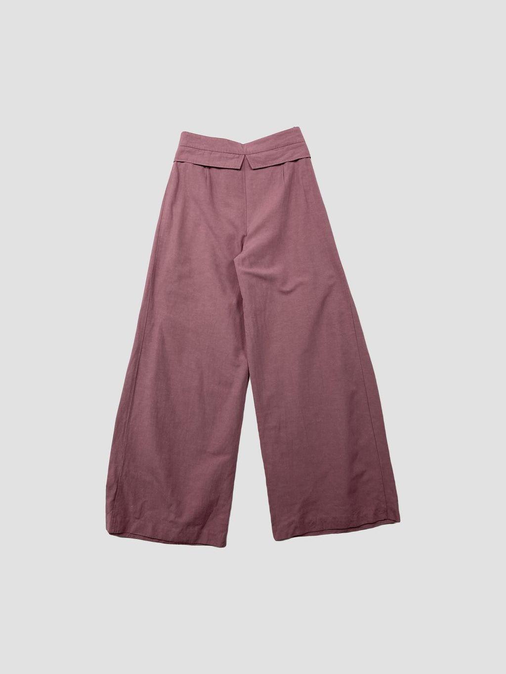 Pantalón palazzo ZARA - Talla 36 (VOP01139326)-1