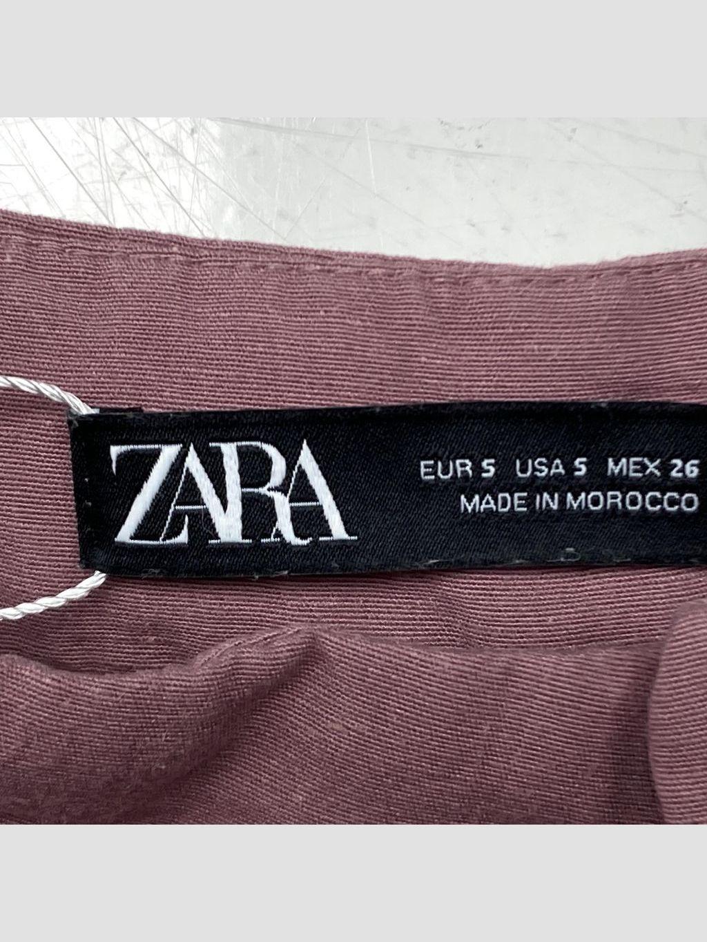 Pantalón palazzo ZARA - Talla 36 (VOP01139326)-2