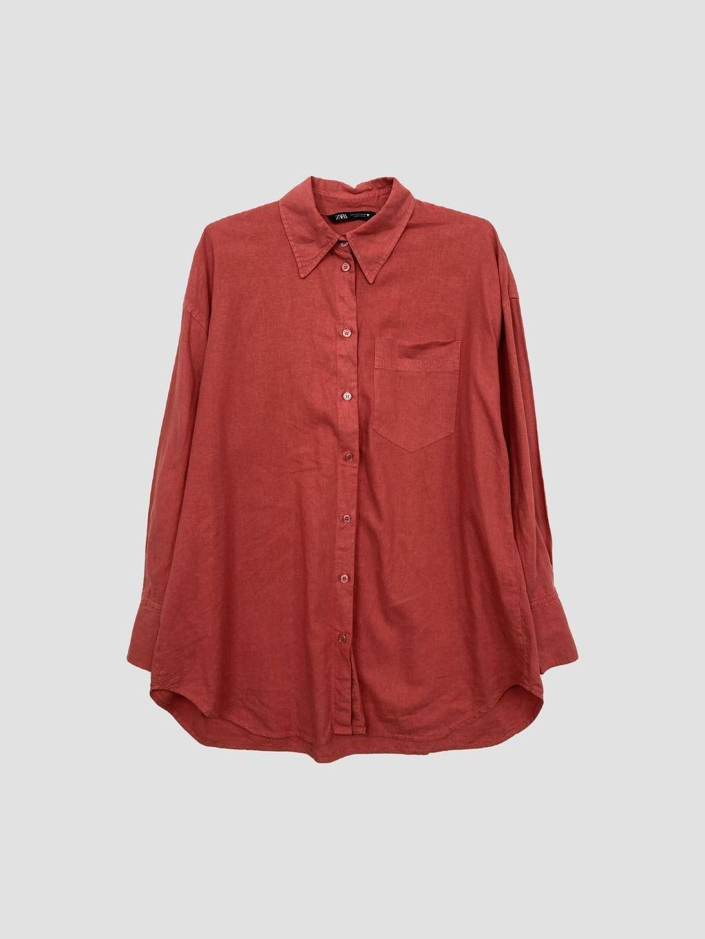Camisa ZARA - Talla S (VOP01136663)-0