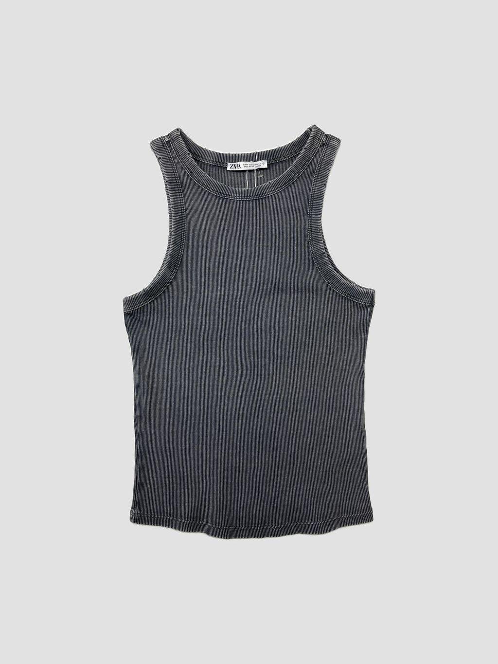 Polera sin mangas ZARA - Talla M (VOP01174757)-0