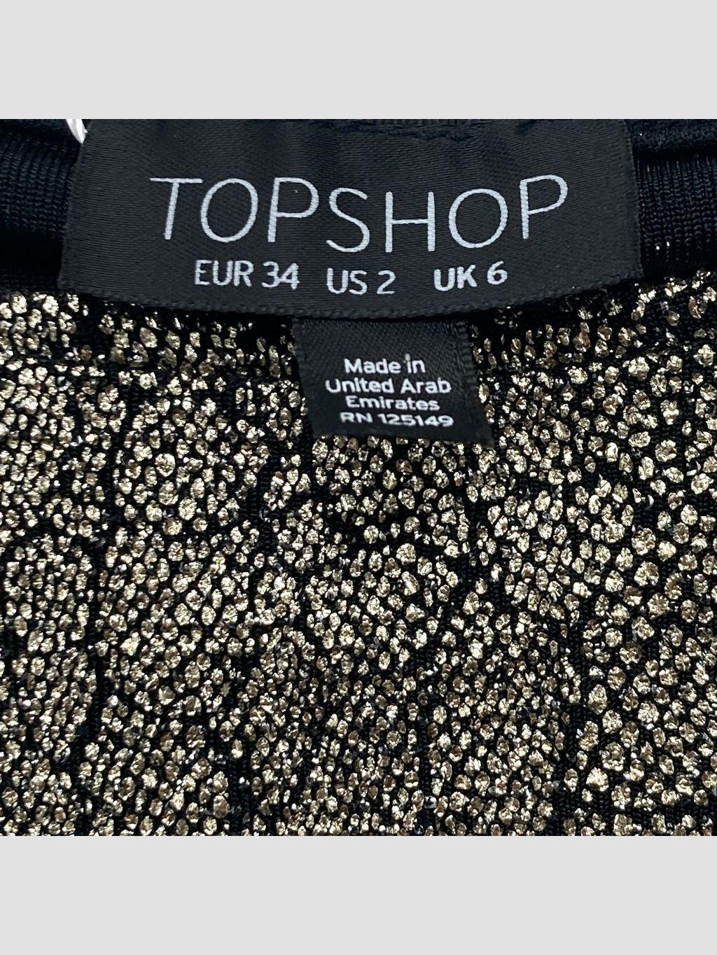 Vestido corto TOPSHOP - Talla XS (VOP01021320)-1