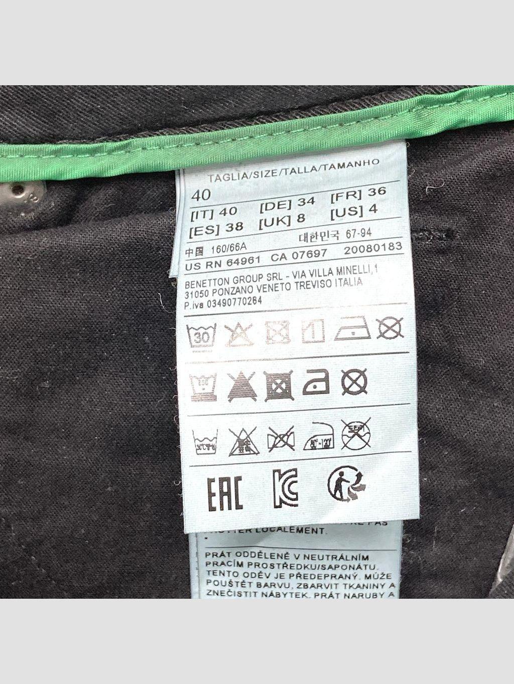 Jean UNITED COLORS OF BENETTON - Talla 40 (VOP00928988)-4