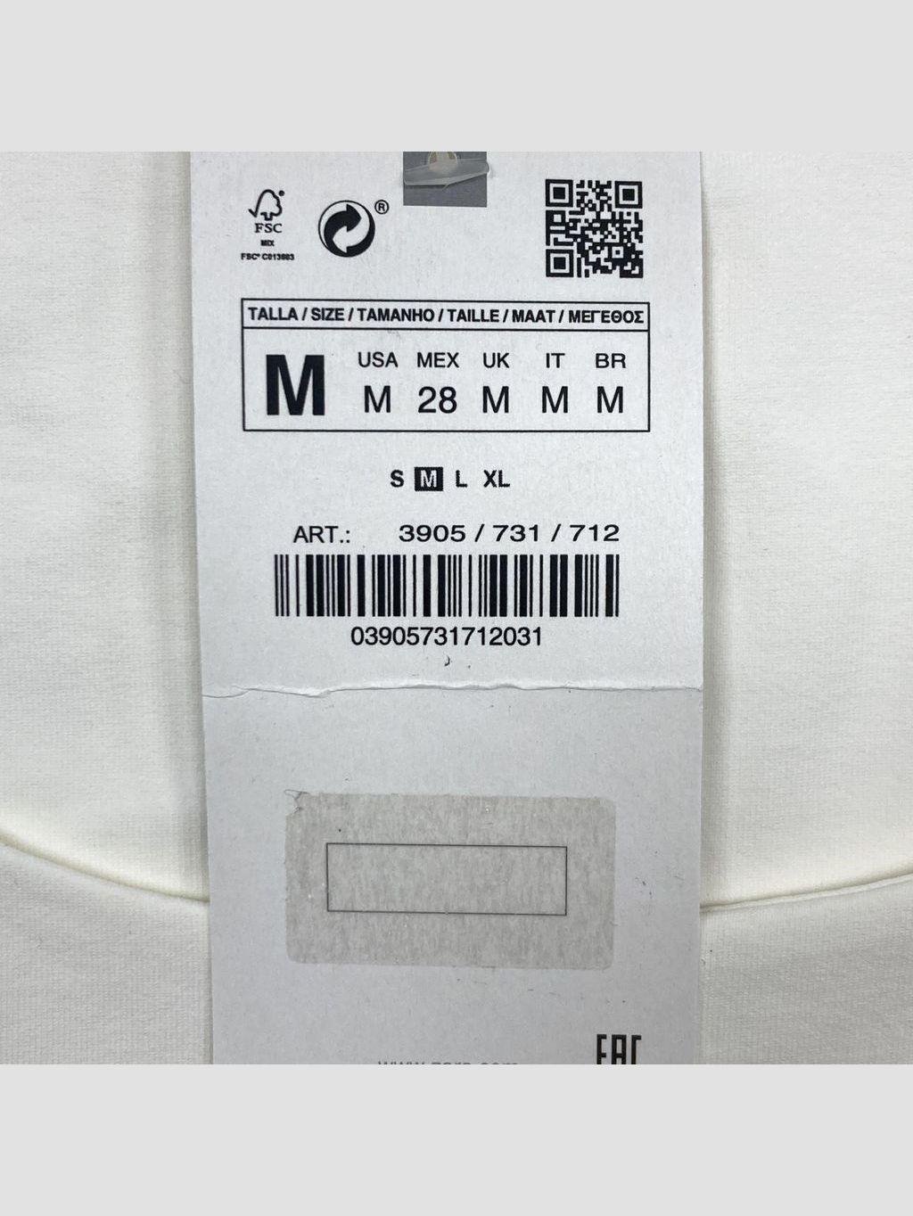 Polera sin mangas ZARA - Talla M (VOP01128463)-2