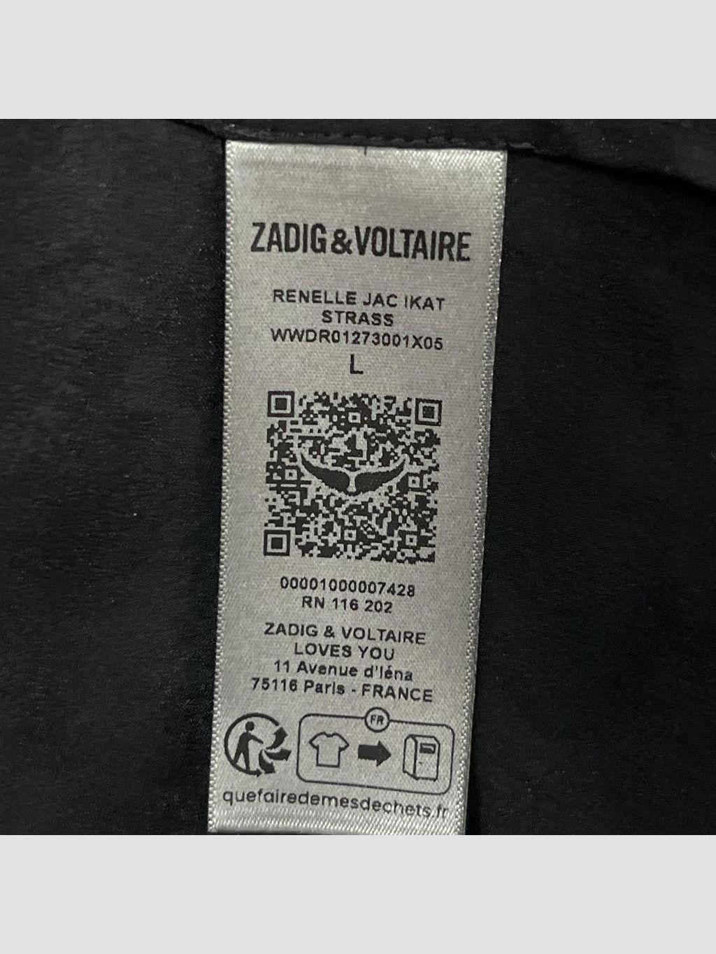 Vestido corto ZADIG & VOLTAIRE - Talla L (VOP01175006)-4