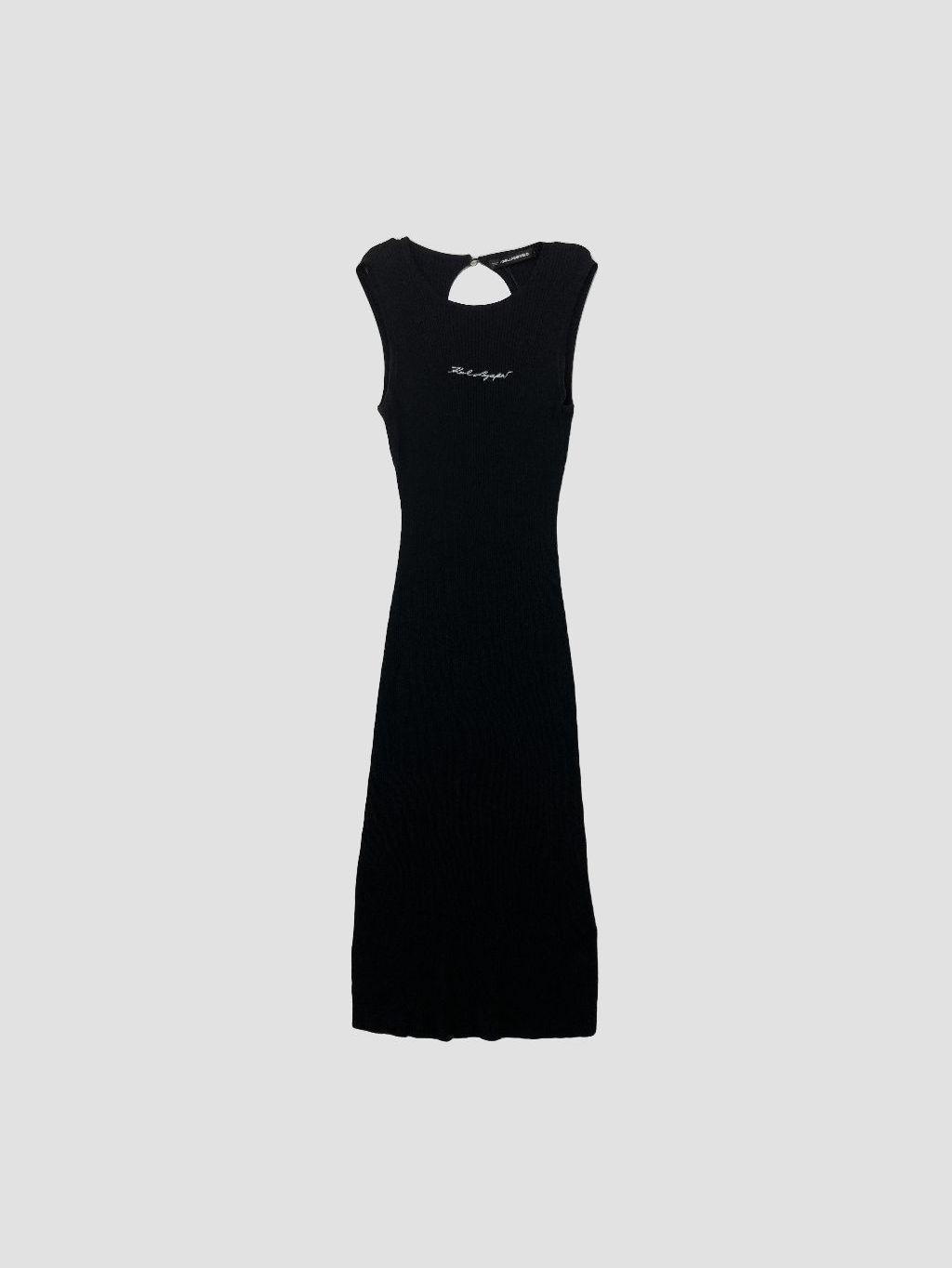 Vestido largo KARL LAGERFELD - Talla S (VOP01208926)-0