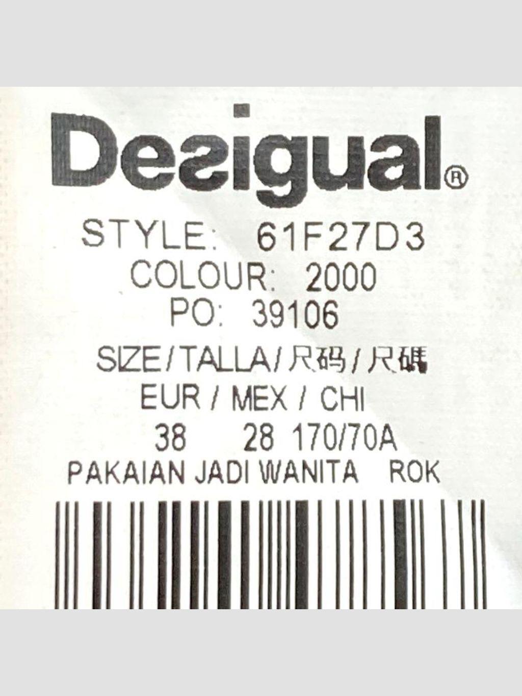 Falda corta DESIGUAL - Talla 38 (VOP00773118)-1