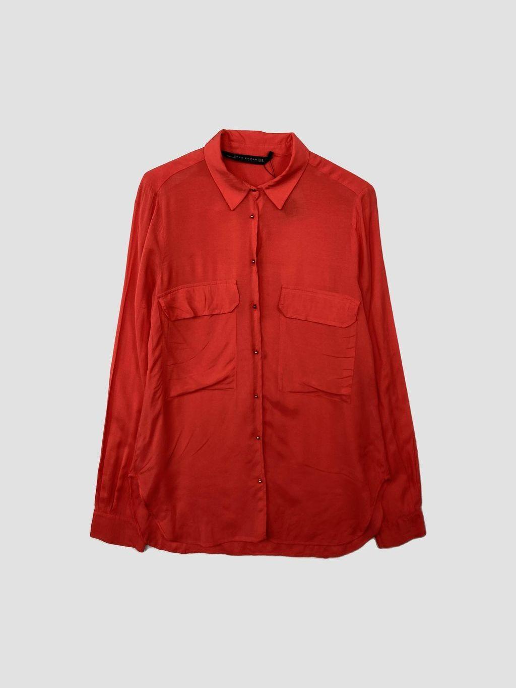 Camisa ZARA - Talla M (VOP01220308)-0