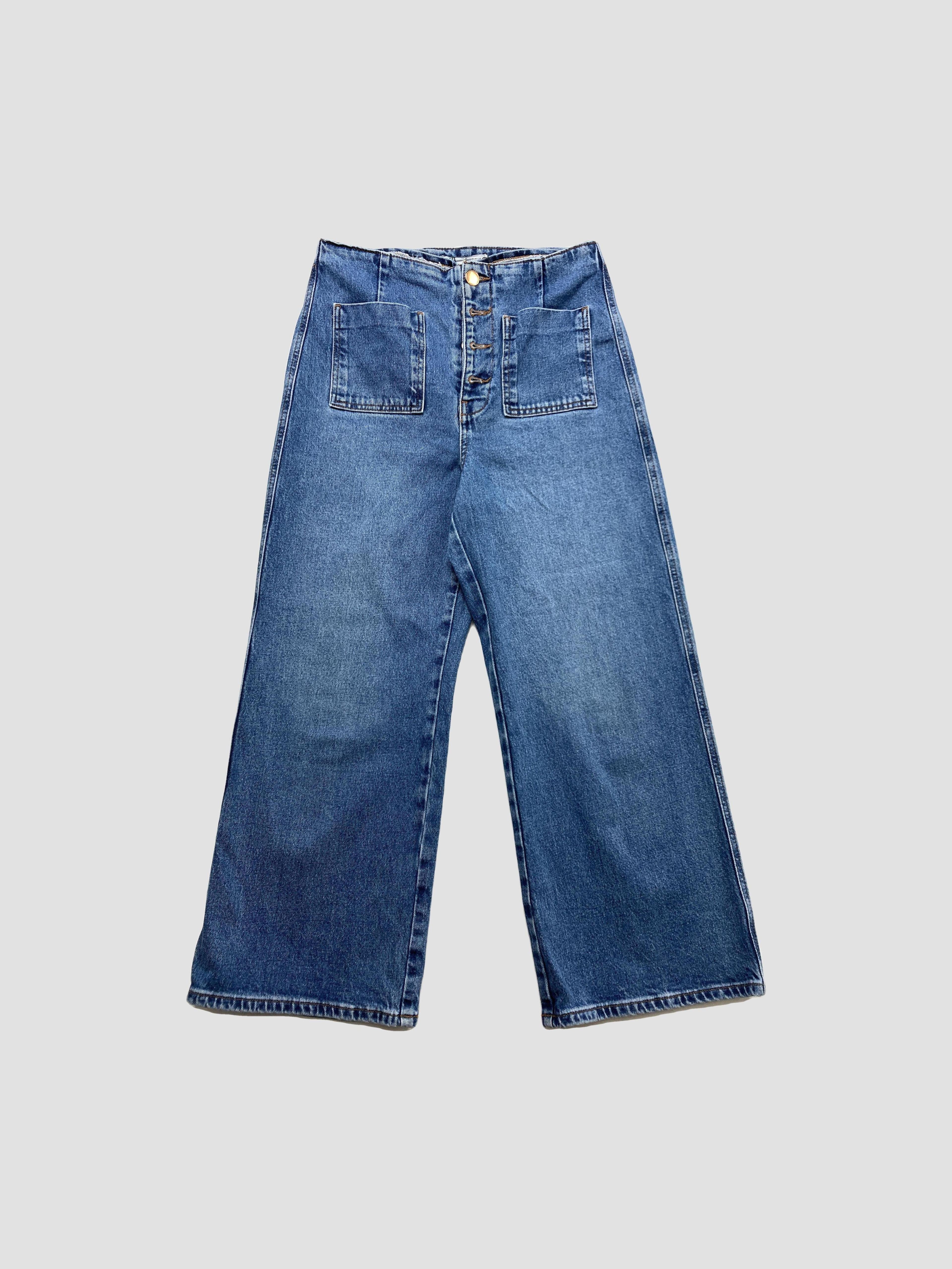 Jean ZARA - Talla 38 (VOP00938115)-0