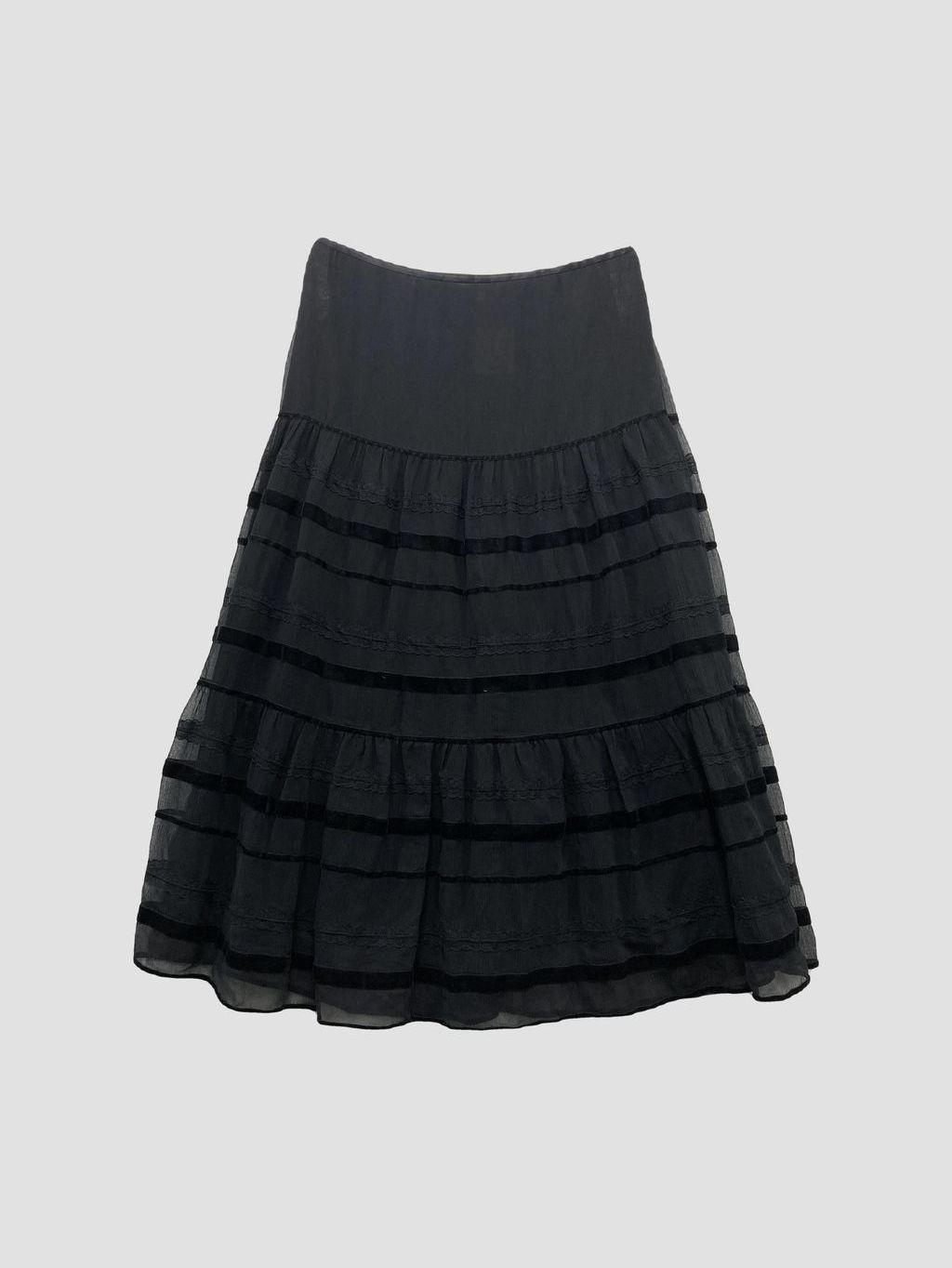 Falda larga LAURA ASHLEY - Talla 40 (VOP00907562)-0