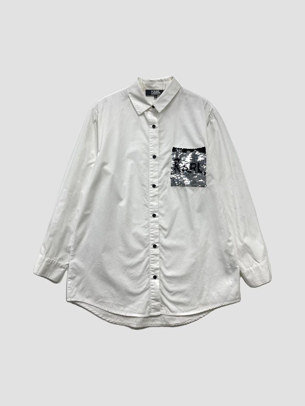 Camisa KARL LAGERFELD - Talla S (VOP01055462)-0