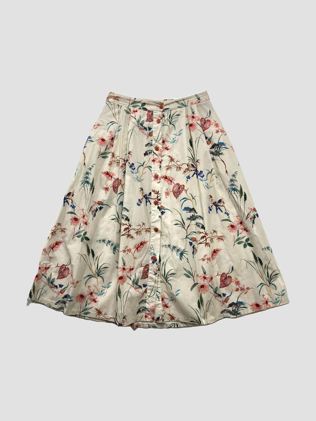 Falda larga ZARA - Talla 40 (VOP01041372)-0