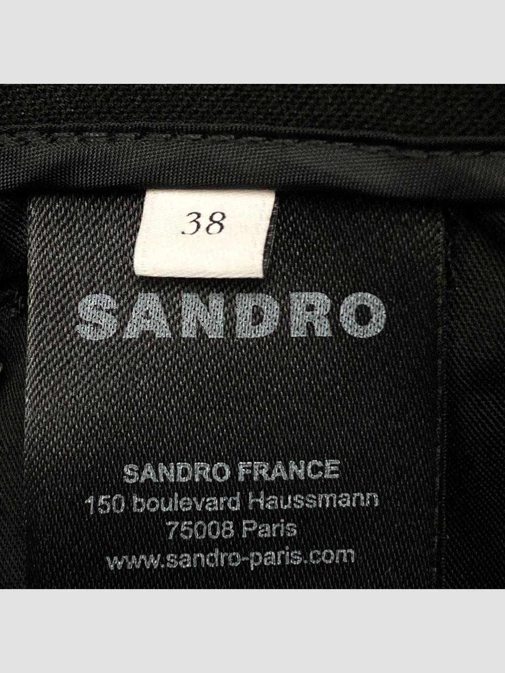MARIA POMBO Pantalón SANDRO - Talla 38 (VOP00998052)-2