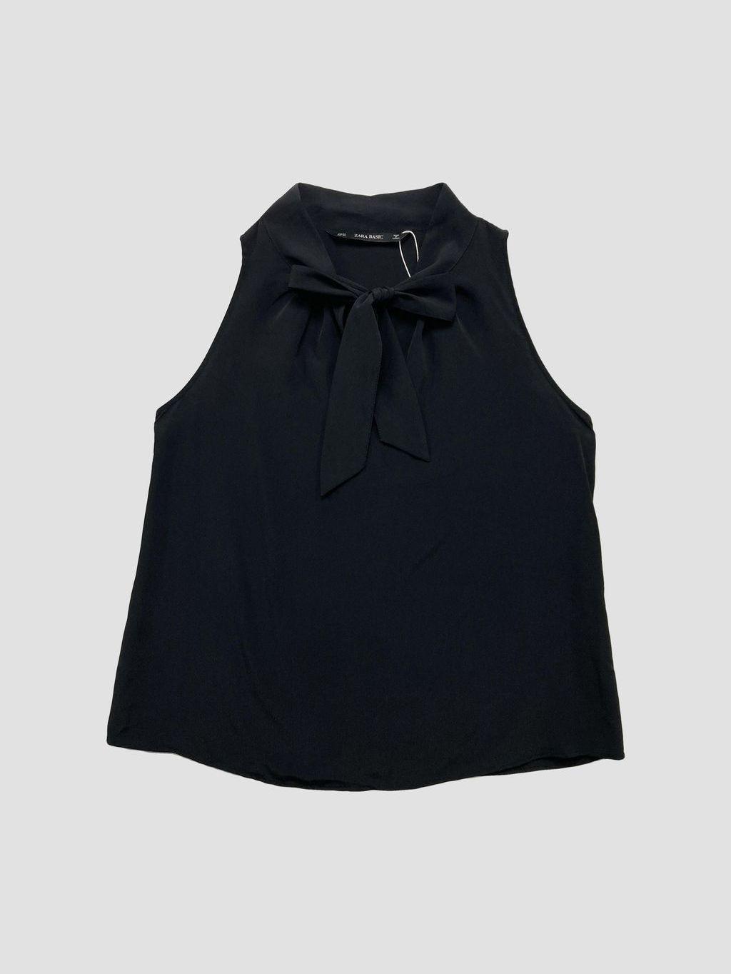 Polera sin mangas ZARA - Talla XS (VOP01047788)-0
