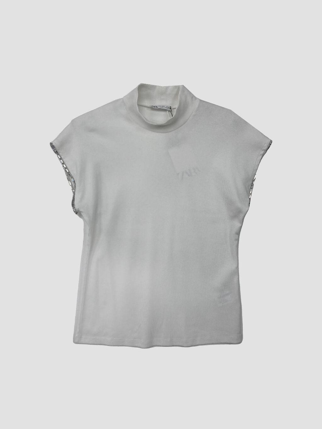 Polera sin mangas ZARA - Talla L (VOP01172258)-0