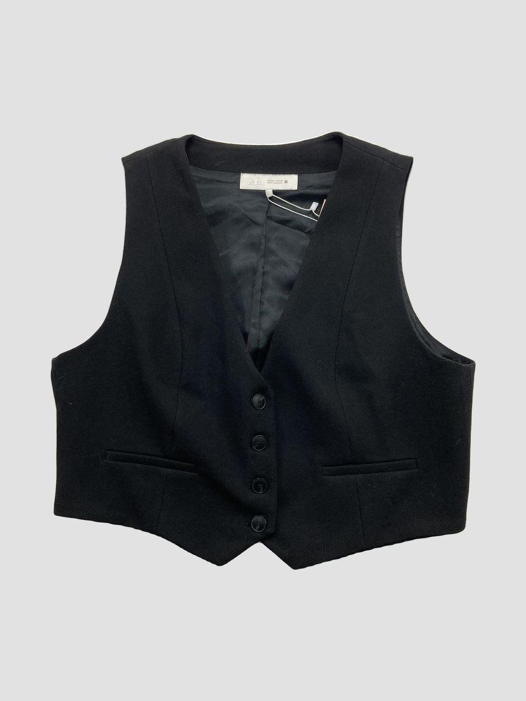 Polera sin mangas ZARA - Talla L (VOP01054278)-0