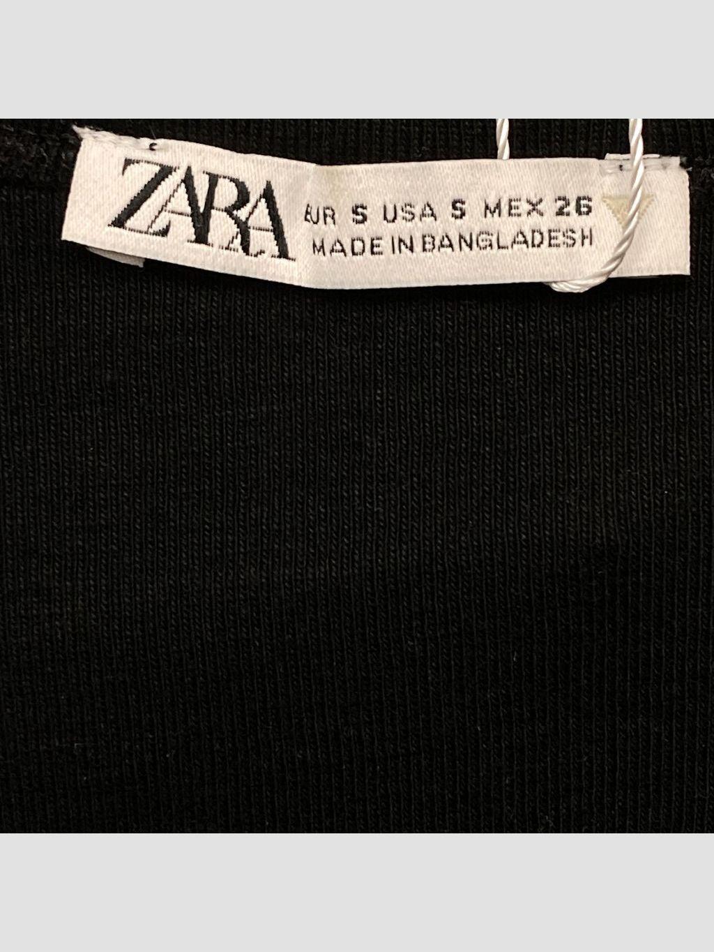 Polera sin mangas ZARA - Talla S (VOP01055111)-1