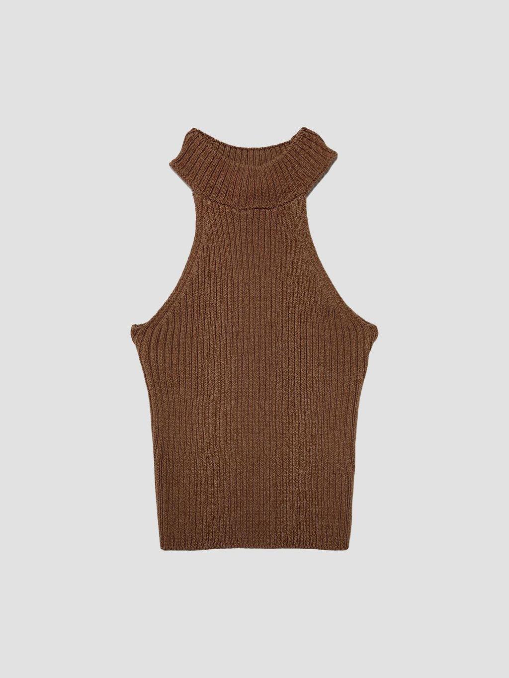 Polera sin mangas STRADIVARIUS - Talla M (VOP01084729)-0
