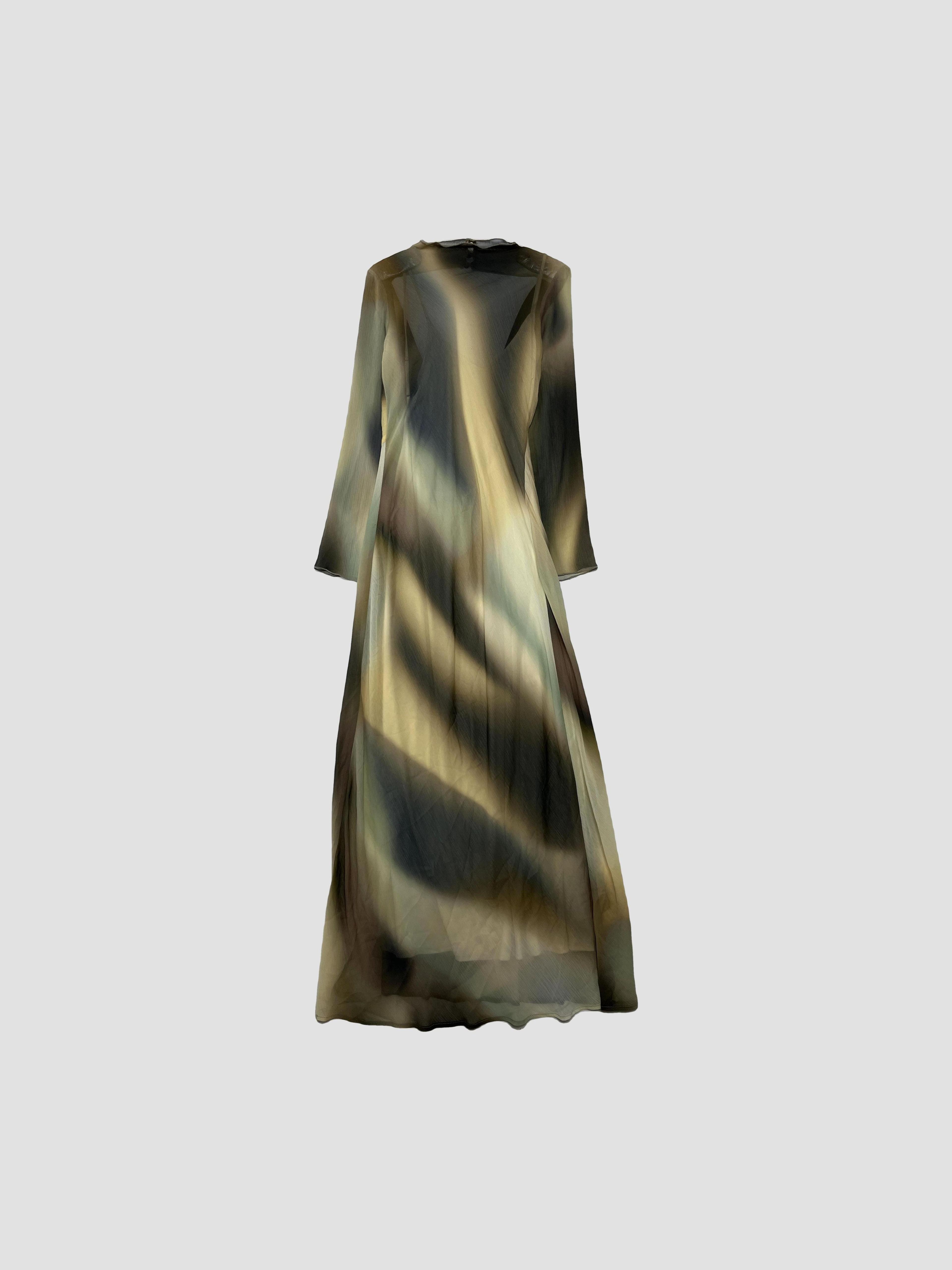 Vestido largo ZARA - Talla S (VOP01102108)-0