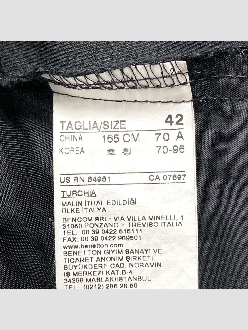 Pantalón UNITED COLORS OF BENETTON - Talla 42 (VOP00914776)-2