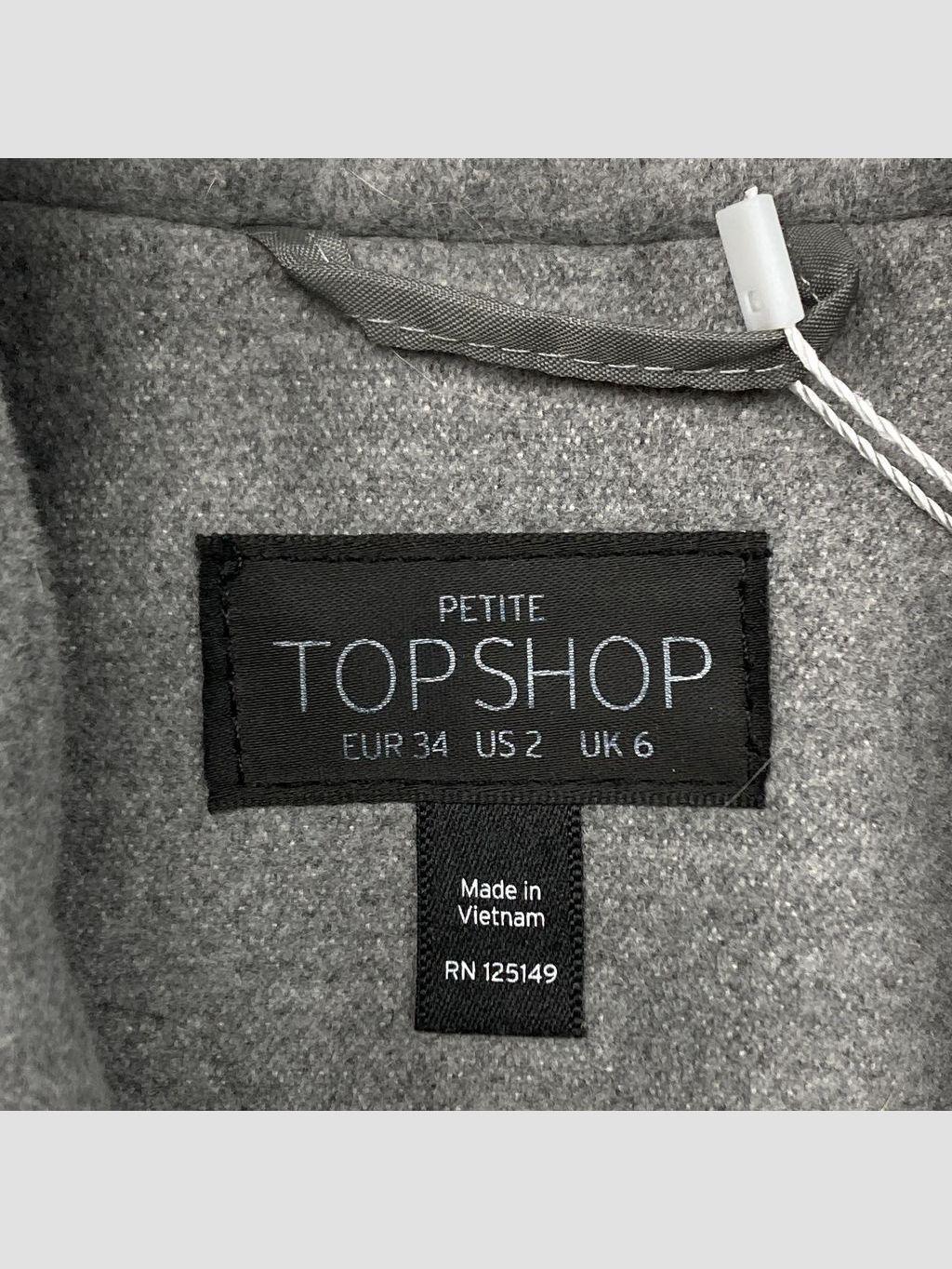 Abrigo TOPSHOP - Talla XS (VOP01148590)-1