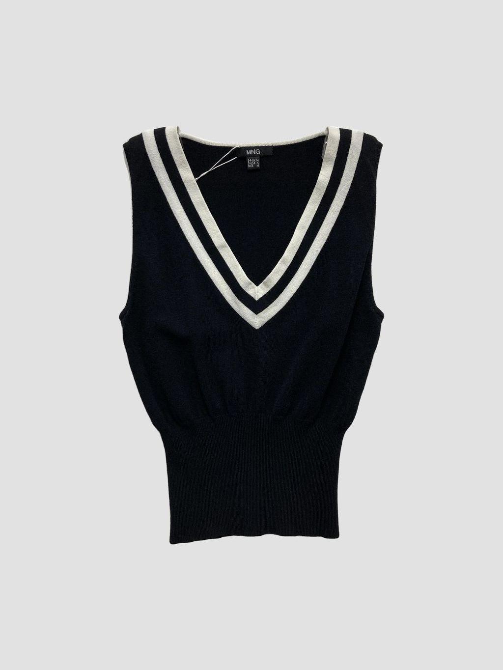 Polera sin mangas MANGO - Talla S (VOP01054564)-0