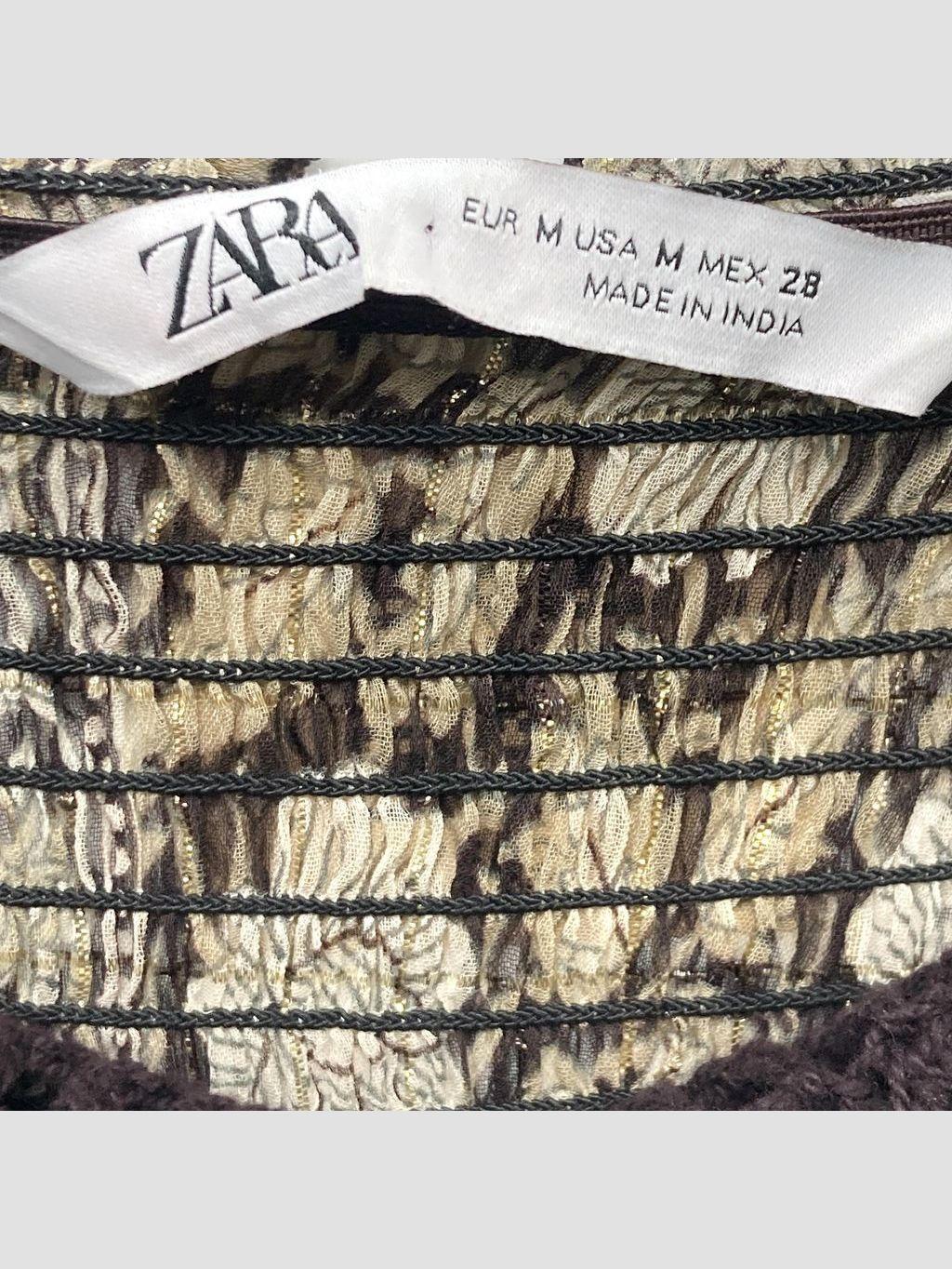 Vestido largo ZARA - Talla M (VOP01034142)-1