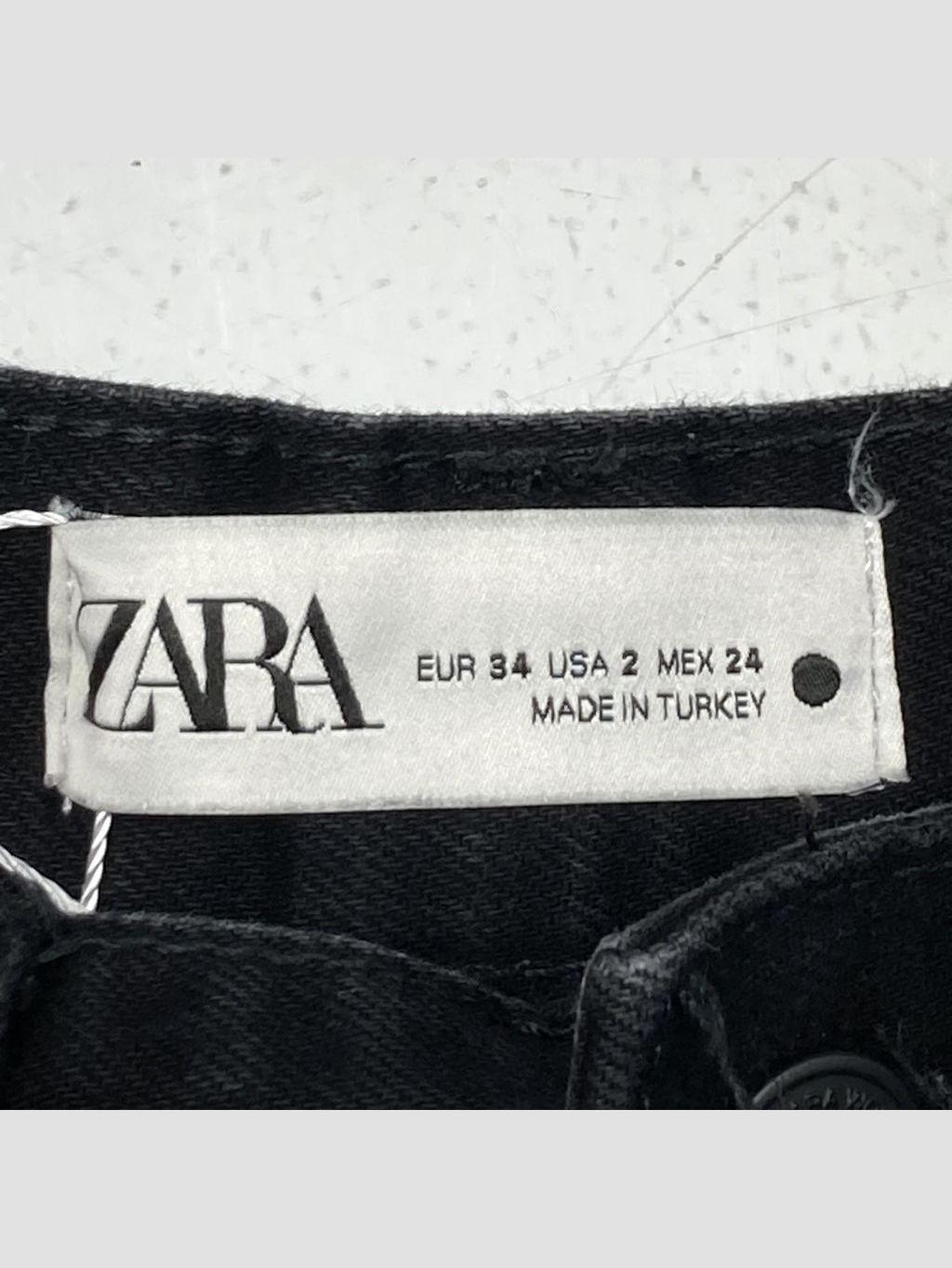 Jean ZARA - Talla 34 (VOP01097288)-2