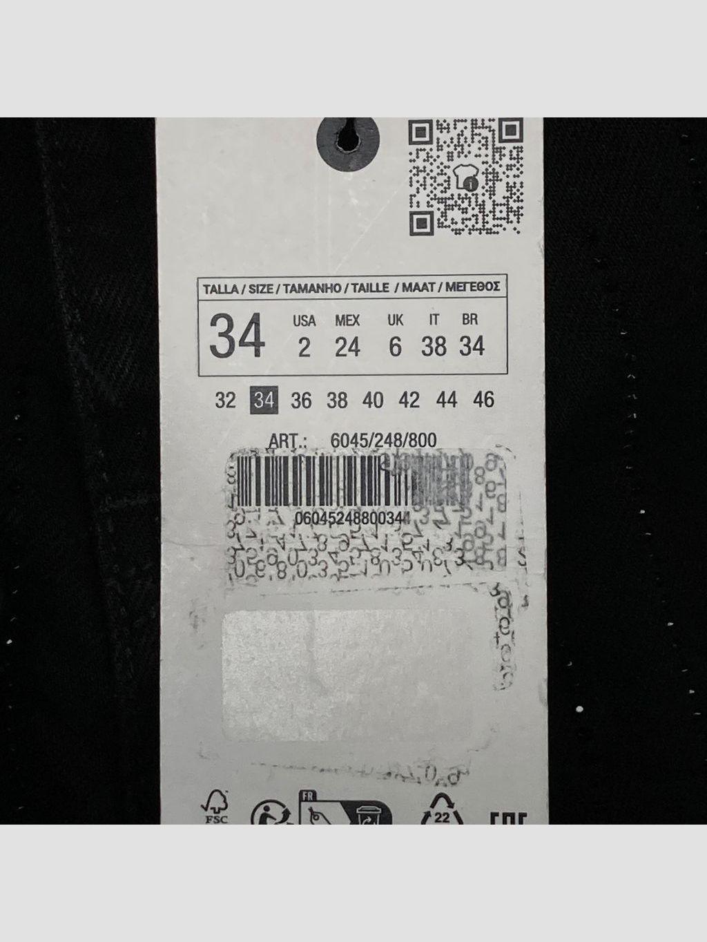 Jean ZARA - Talla 34 (VOP01097288)-3