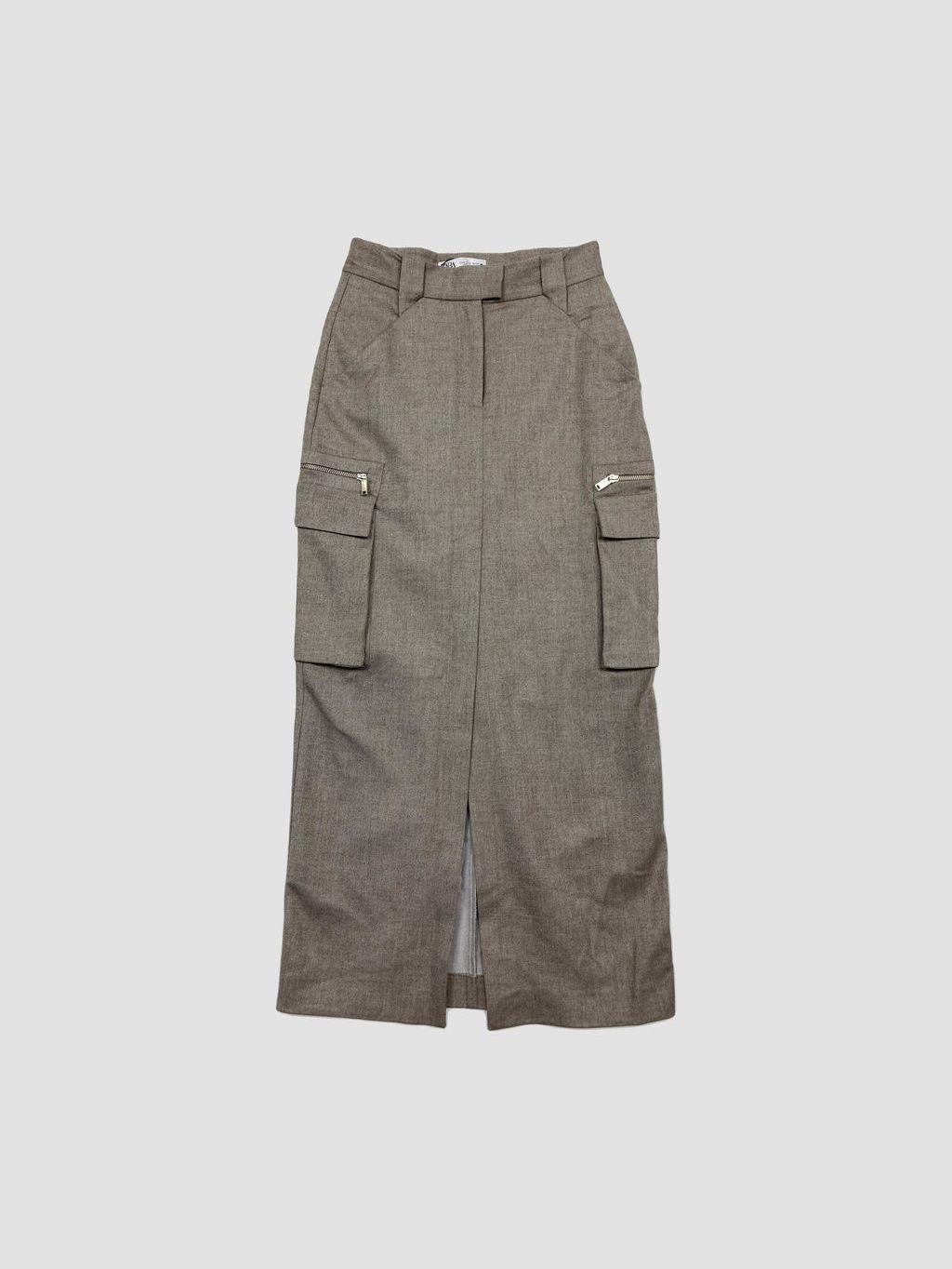 Falda larga ZARA - Talla 36 (VOP01154009)-0