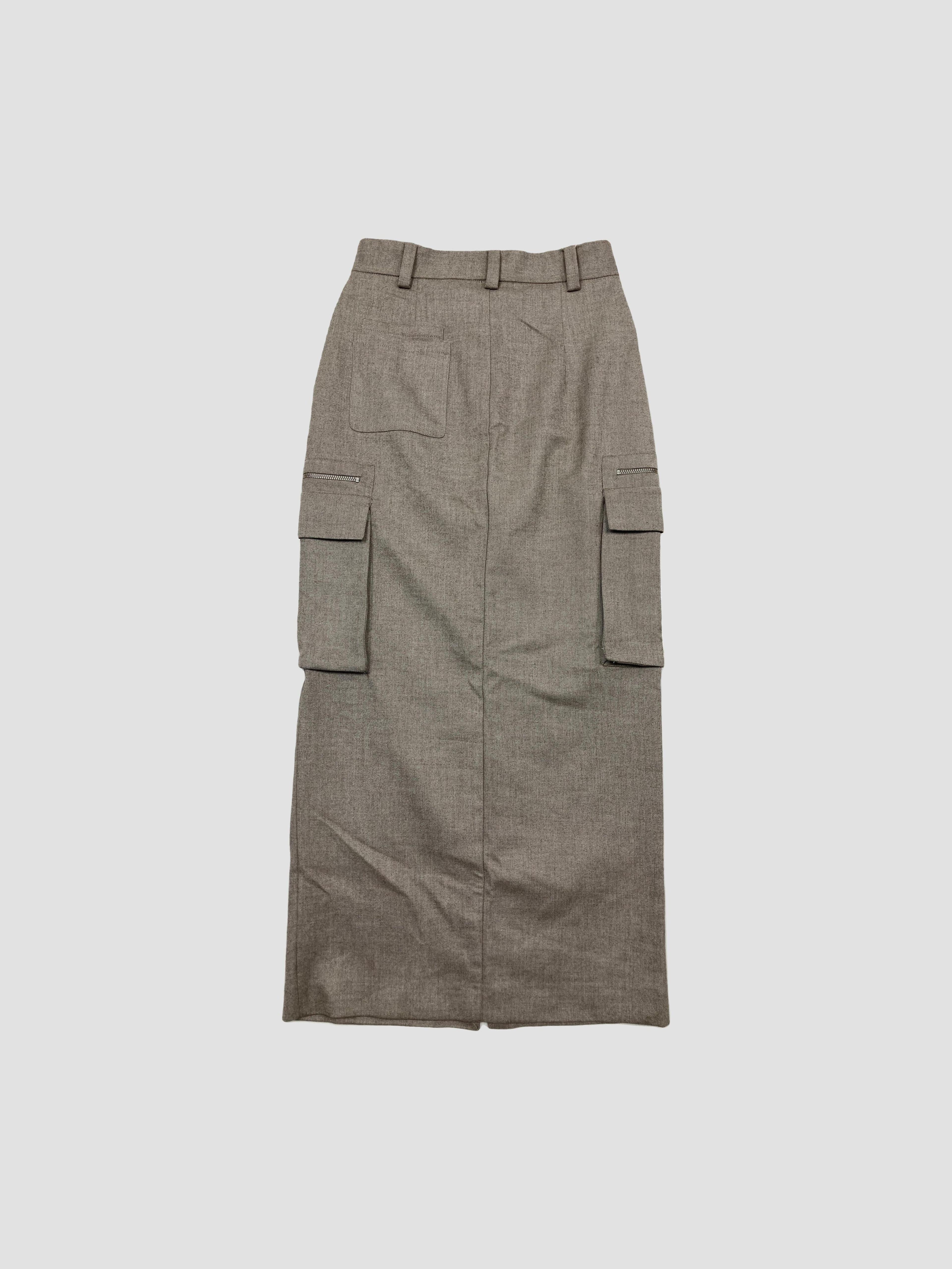 Falda larga ZARA - Talla 36 (VOP01154009)-1