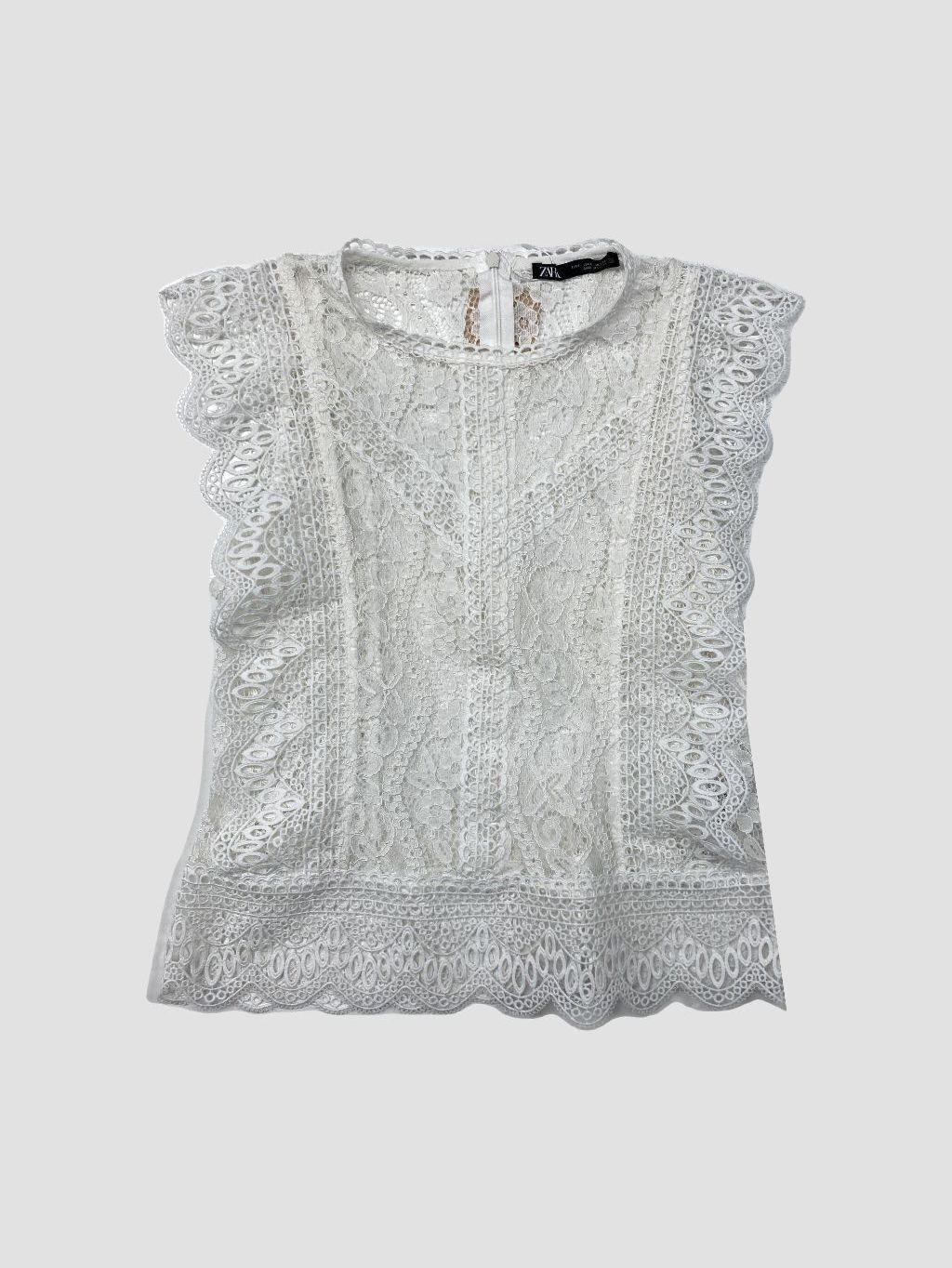 Polera sin mangas ZARA - Talla S (VOP01122698)-0
