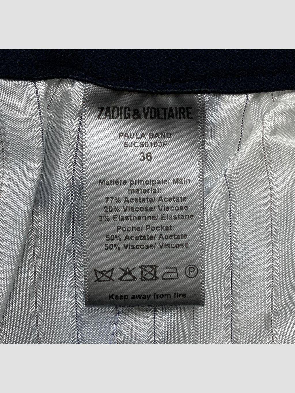 Pantalón ZADIG & VOLTAIRE - Talla 36 (VOP01060459)-3