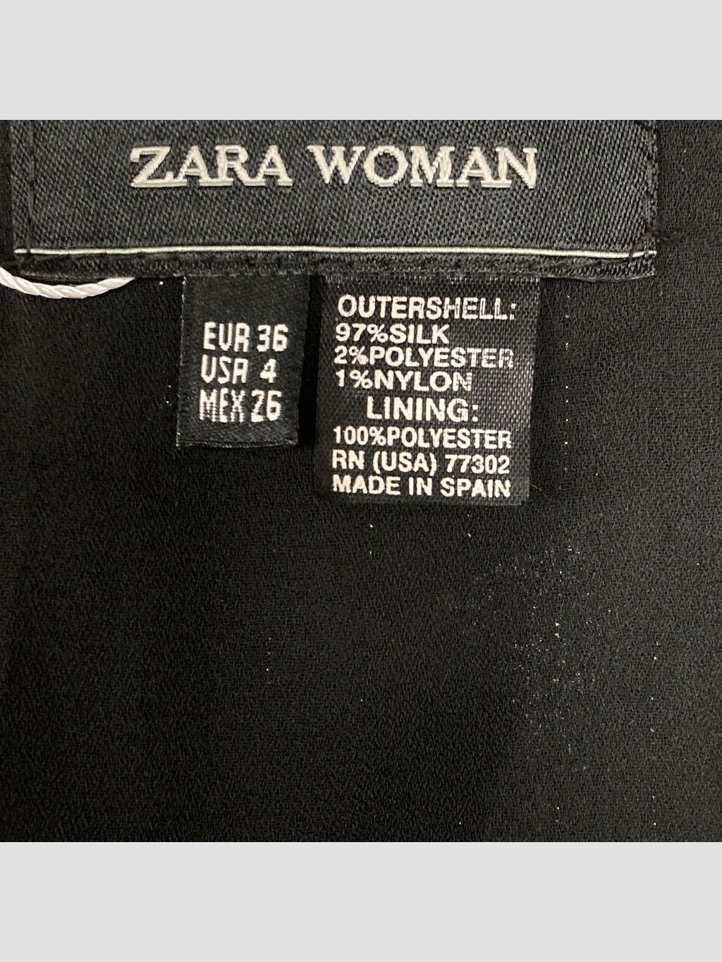 Vestido largo ZARA - Talla S (VOP01145039)-1