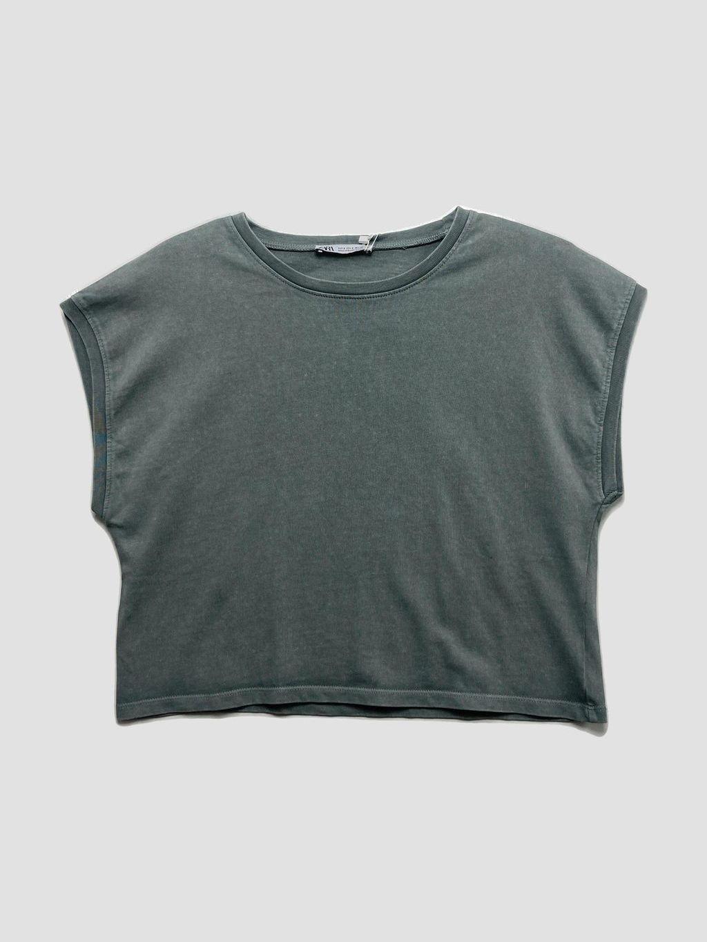 Polera sin mangas ZARA - Talla S (VOP00991442)-0
