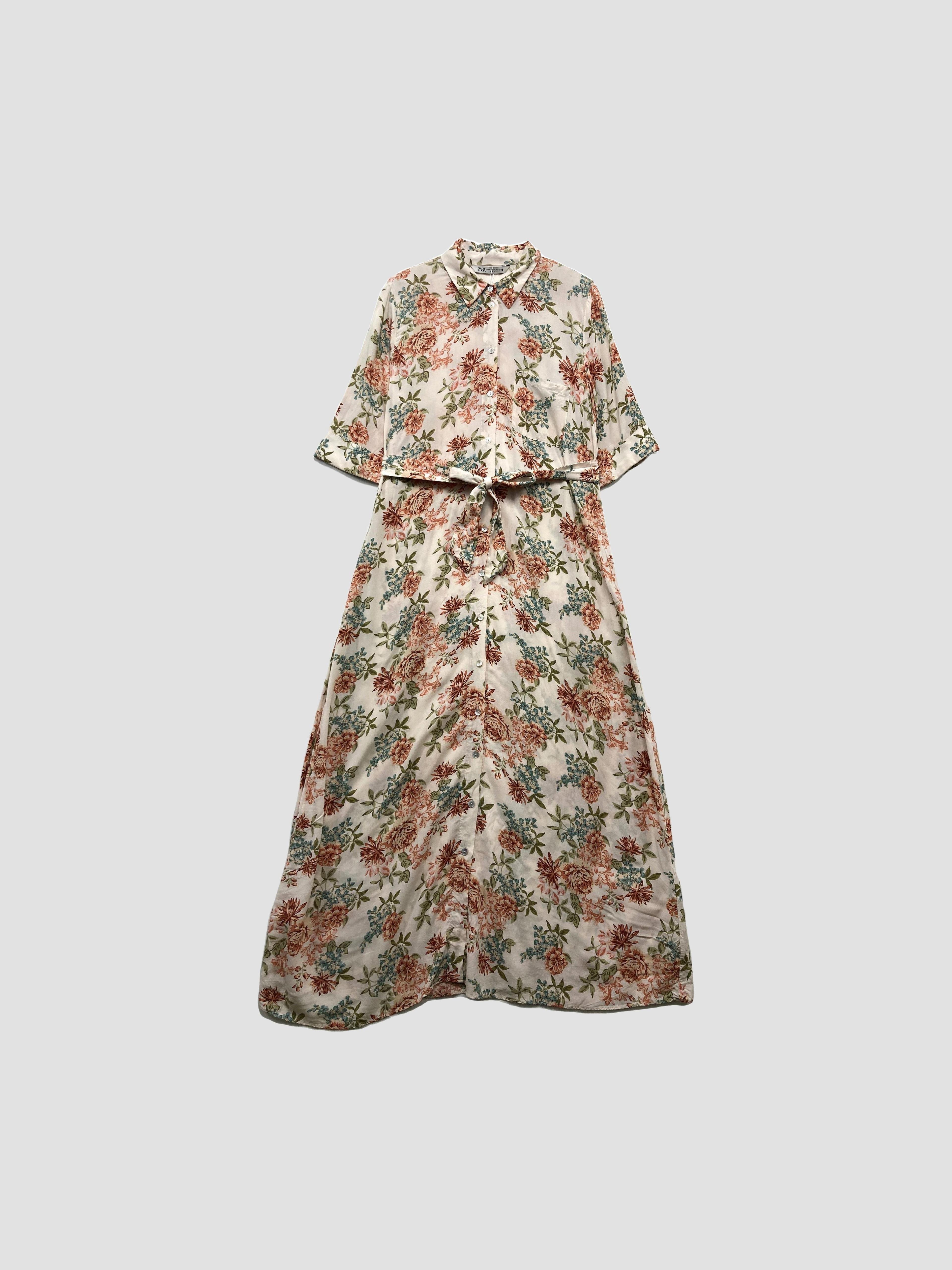 Vestido largo ZARA - Talla M (VOP01033821)-0