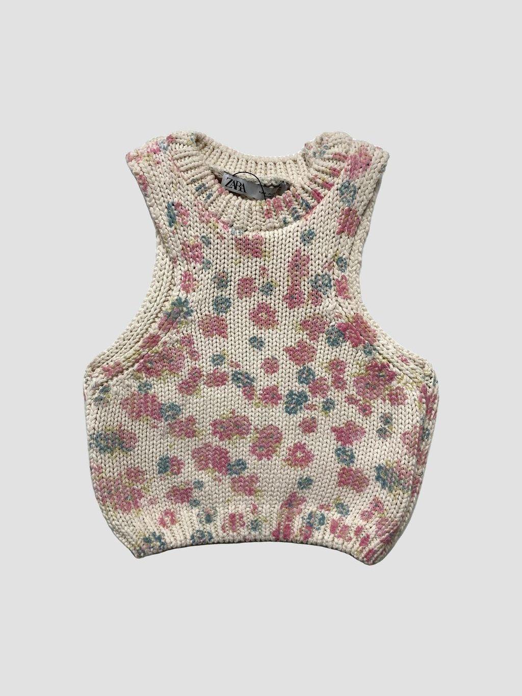 Polera sin mangas ZARA - Talla S (VOP00914811)-0