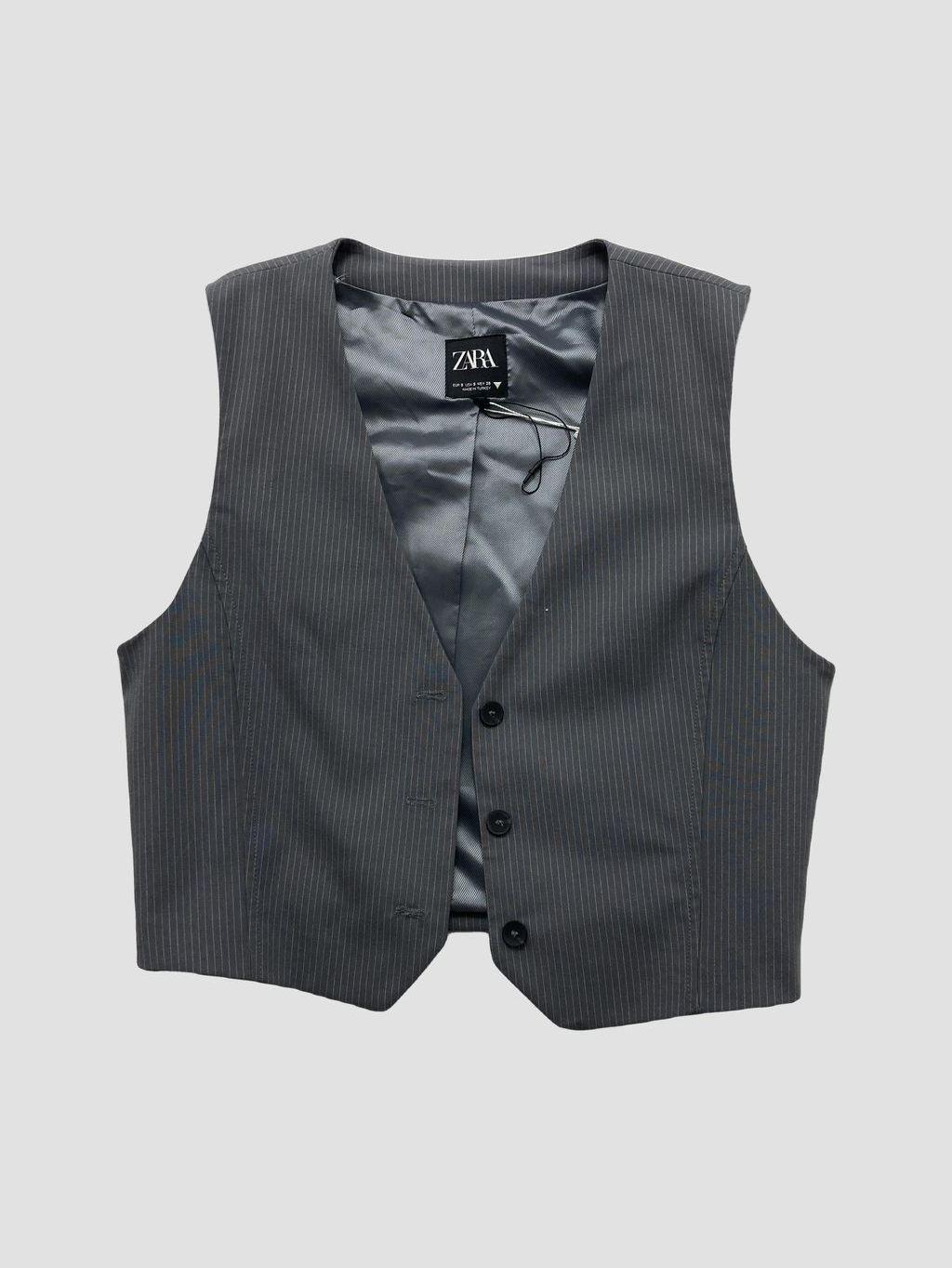 Chaqueta sin mangas ZARA - Talla S (VOP00995527)-0