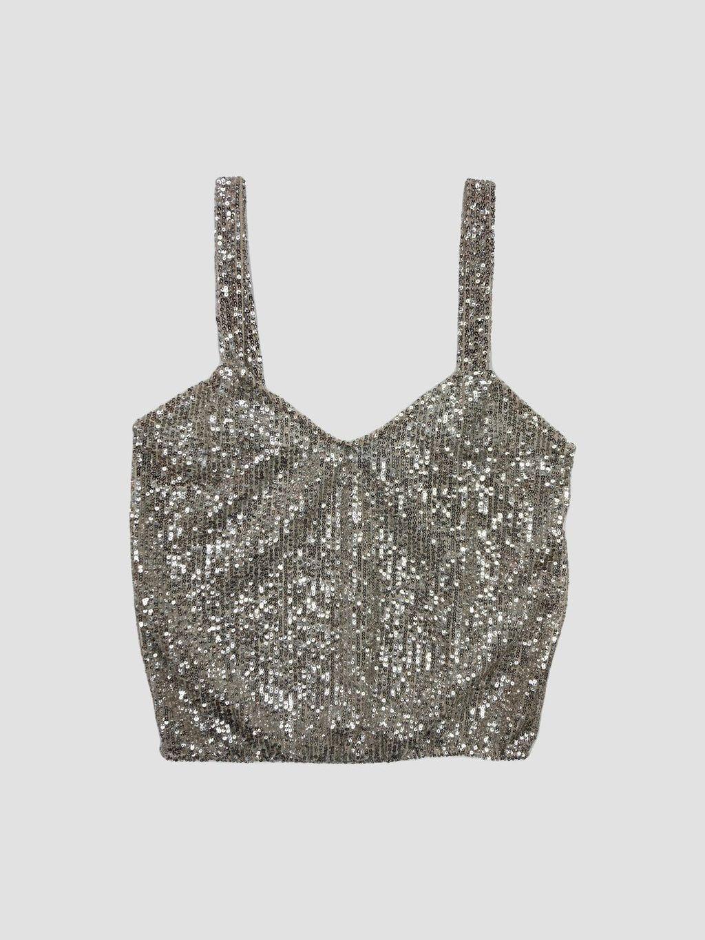Polera sin mangas ZARA - Talla S (VOP01128216)-0