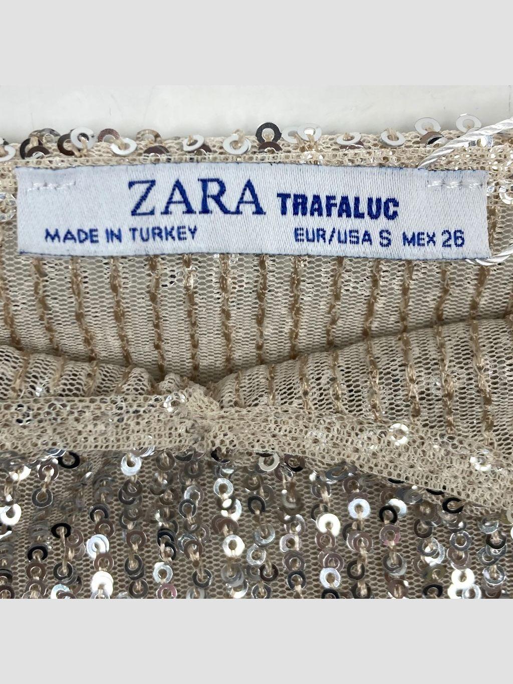 Polera sin mangas ZARA - Talla S (VOP01128216)-1