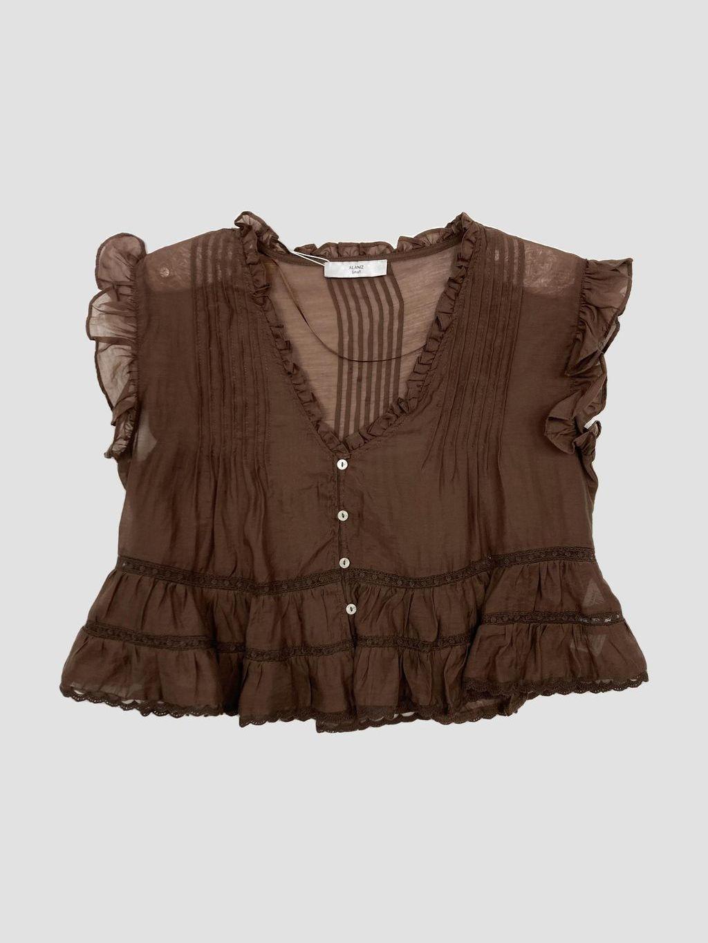 Polera sin mangas ALANIZ - Talla S (VOP01112252)-0