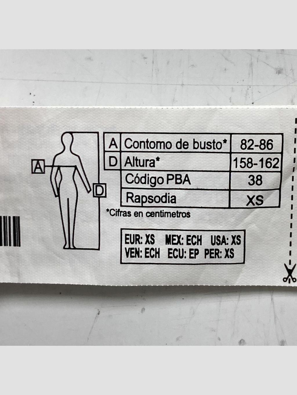 Vestido largo RAPSODIA - Talla XS (VOP01006440)-2