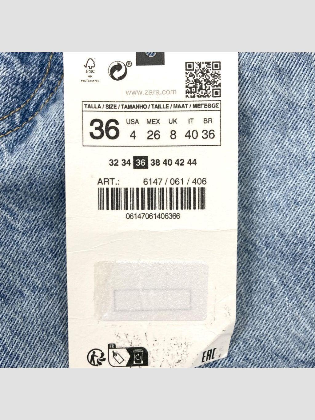 Jean ZARA - Talla 36 (VOP01092977)-3