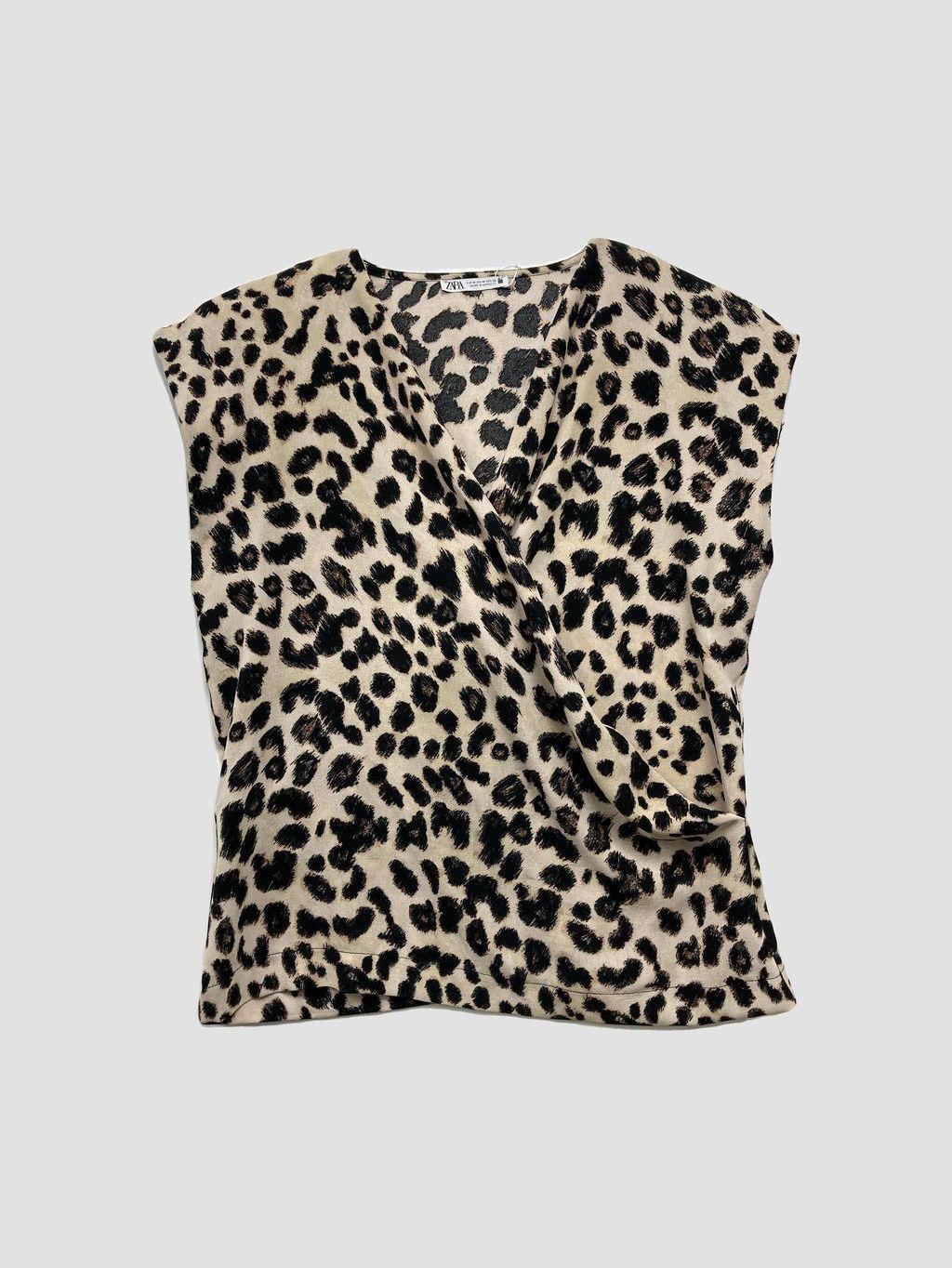 Polera sin mangas ZARA - Talla M (VOP01057425)-0