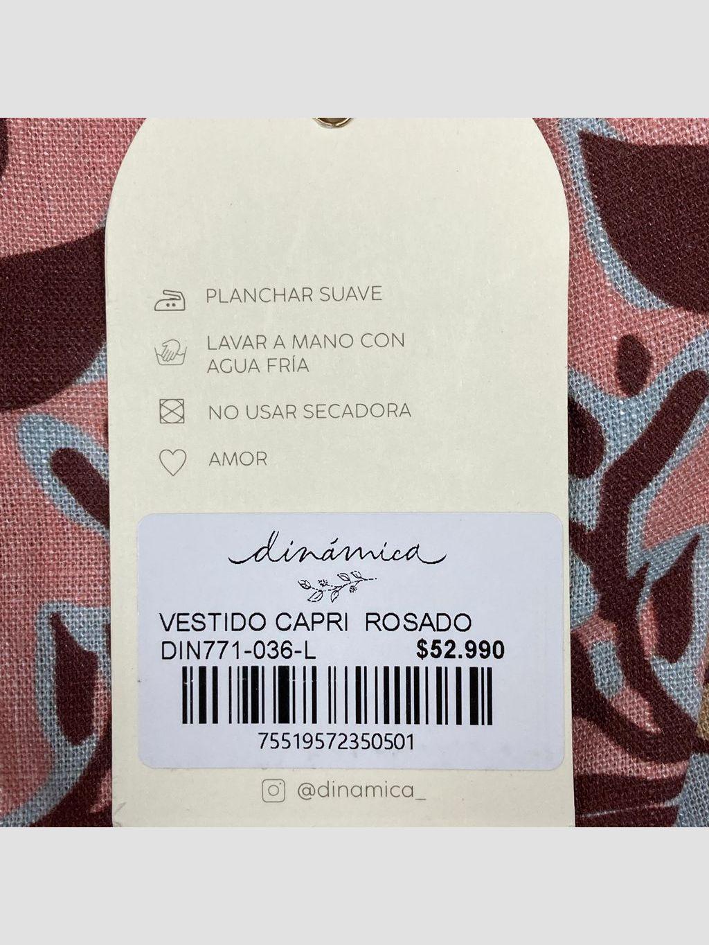 Vestido largo DINÁMICA DESIGN - Talla L (VOP01143233)-3