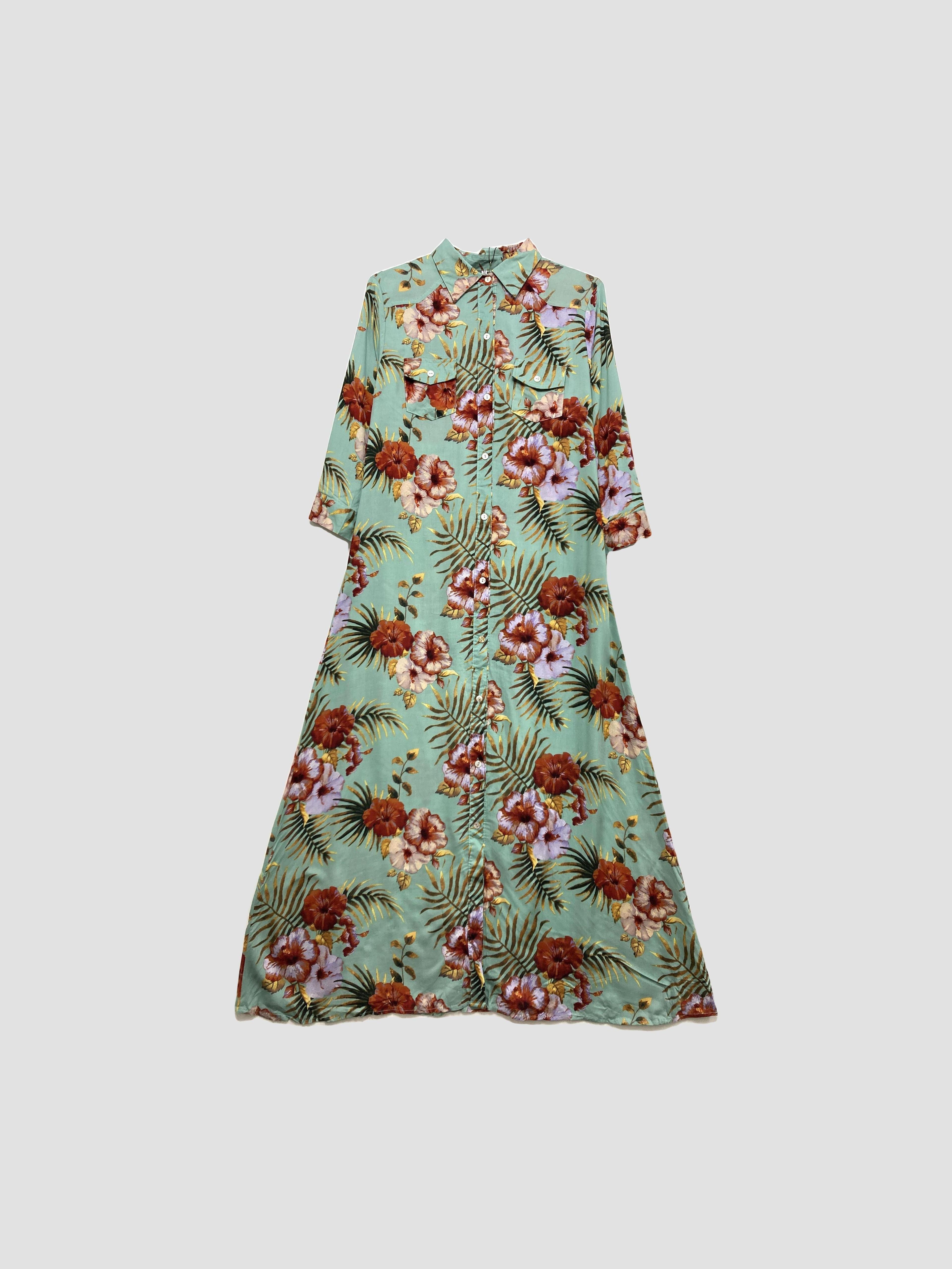 Vestido largo VINTAGE - Talla M (VOP00916024)-0