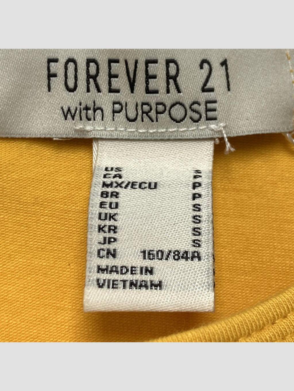 Polera sin mangas FOREVER 21 - Talla S (VOP00807010)-1