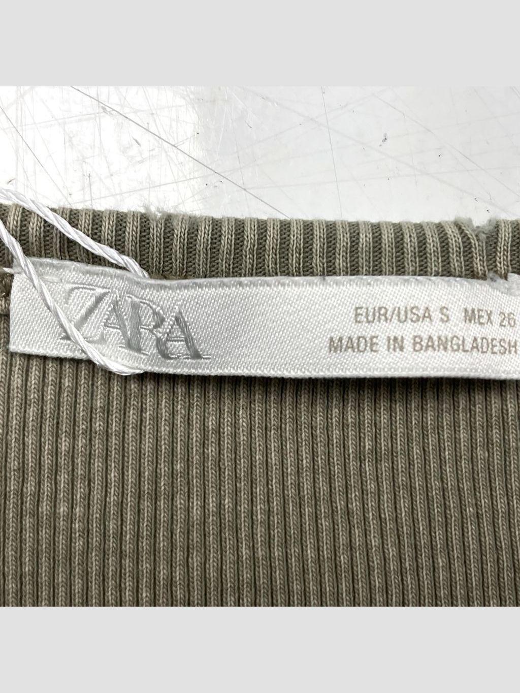 Polera sin mangas ZARA - Talla S (VOP01161243)-1
